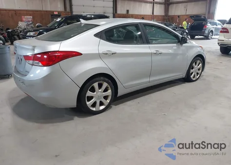 2013 Hyundai Elantra Limited из США, поврежденный, VIN 5NPDH4AE0DH245417